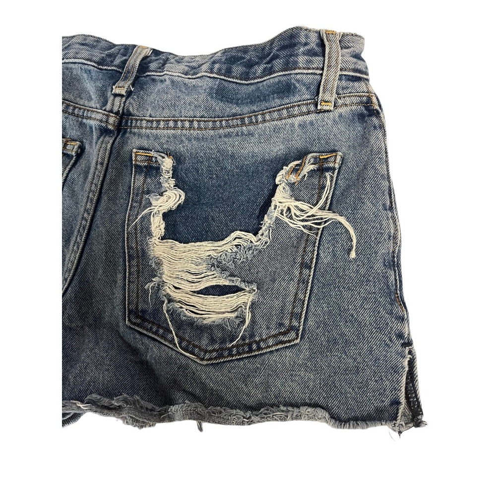 Abercrombie & Fitch Annie High rise denim short size 30 - Picture 1 of 6